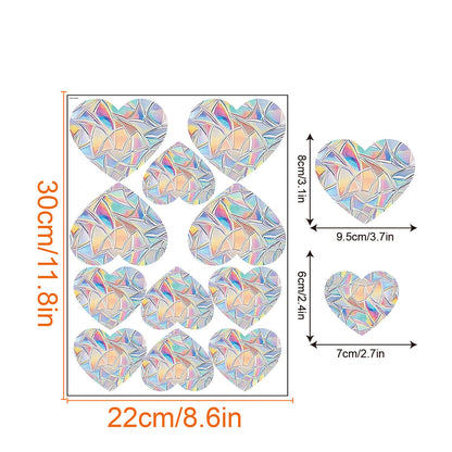 Sandsberg | Regenbogen Fenster Sticker