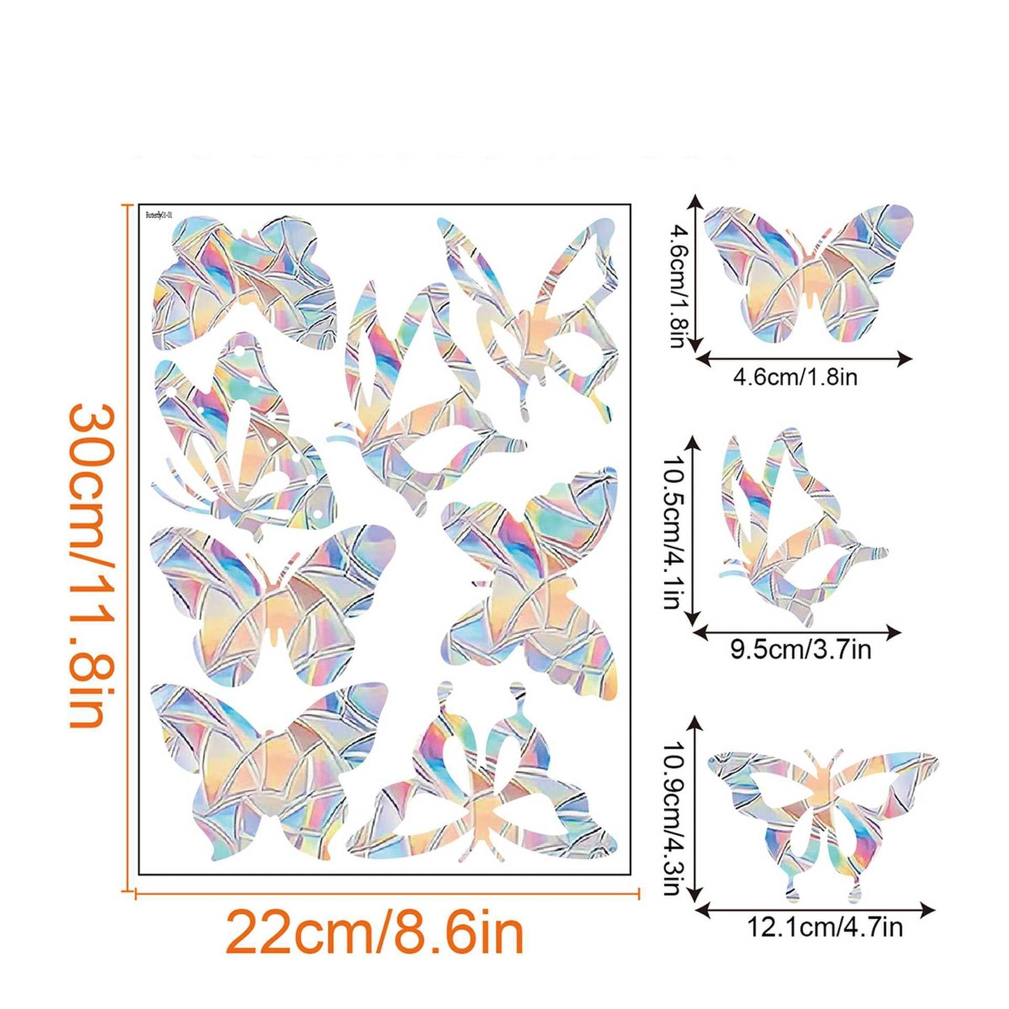 Sandsberg | Regenbogen Fenster Sticker