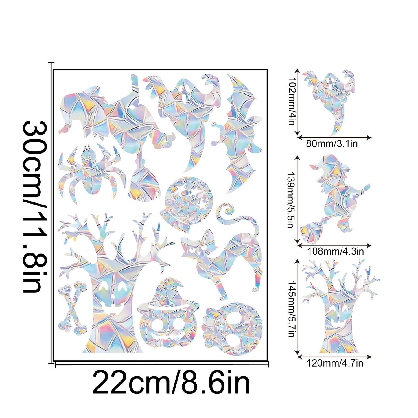 Sandsberg | Regenbogen Fenster Sticker