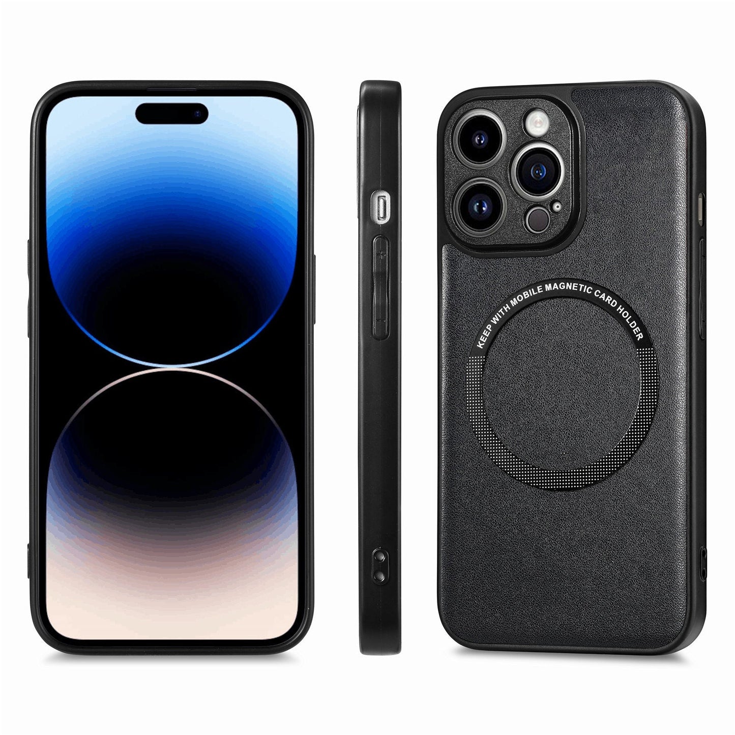 Einfarbige stoßfeste matte Hülle für iPhone