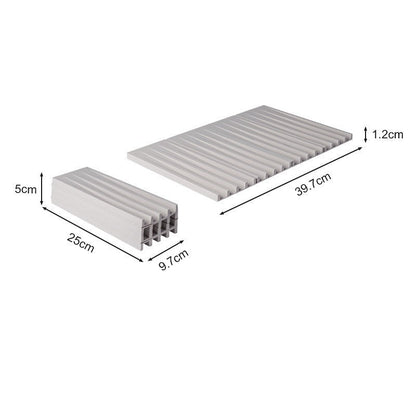 Sandsberg | Faltbare Silikontropfmatte - Hitzebeständiges Design
