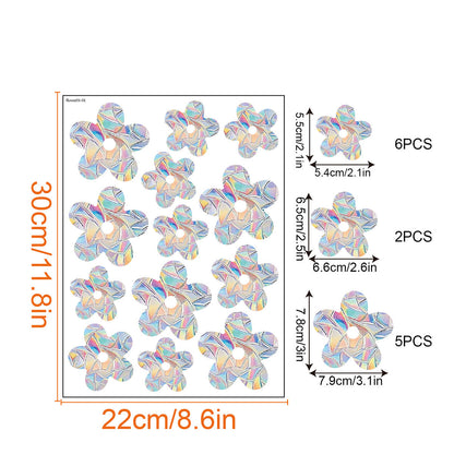 Sandsberg | Regenbogen Fenster Sticker