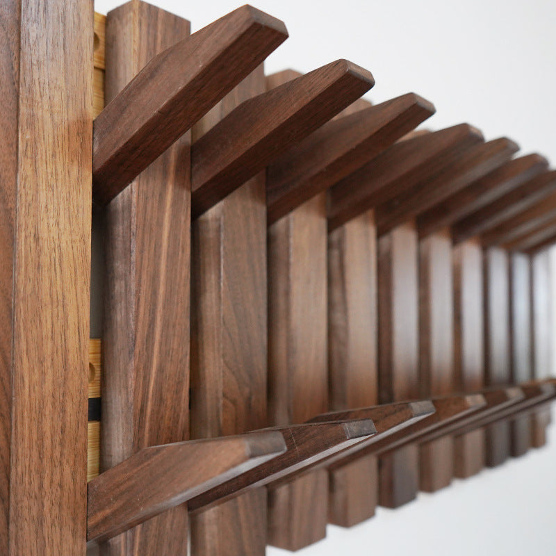 HarmonyHook - Stilvolles verstellbares Holz-Wandregal