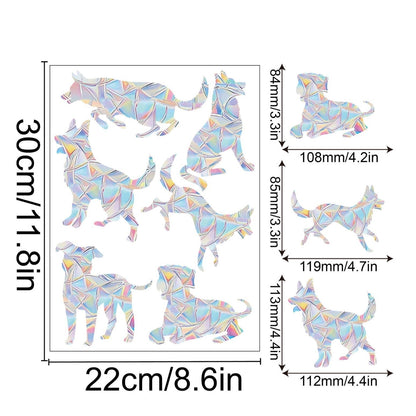 Sandsberg | Regenbogen Fenster Sticker