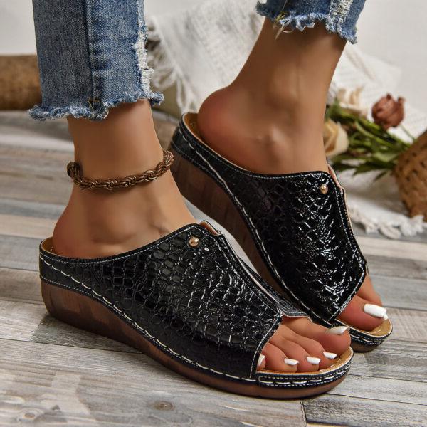 Chic Damen Orthopädische Sandalen