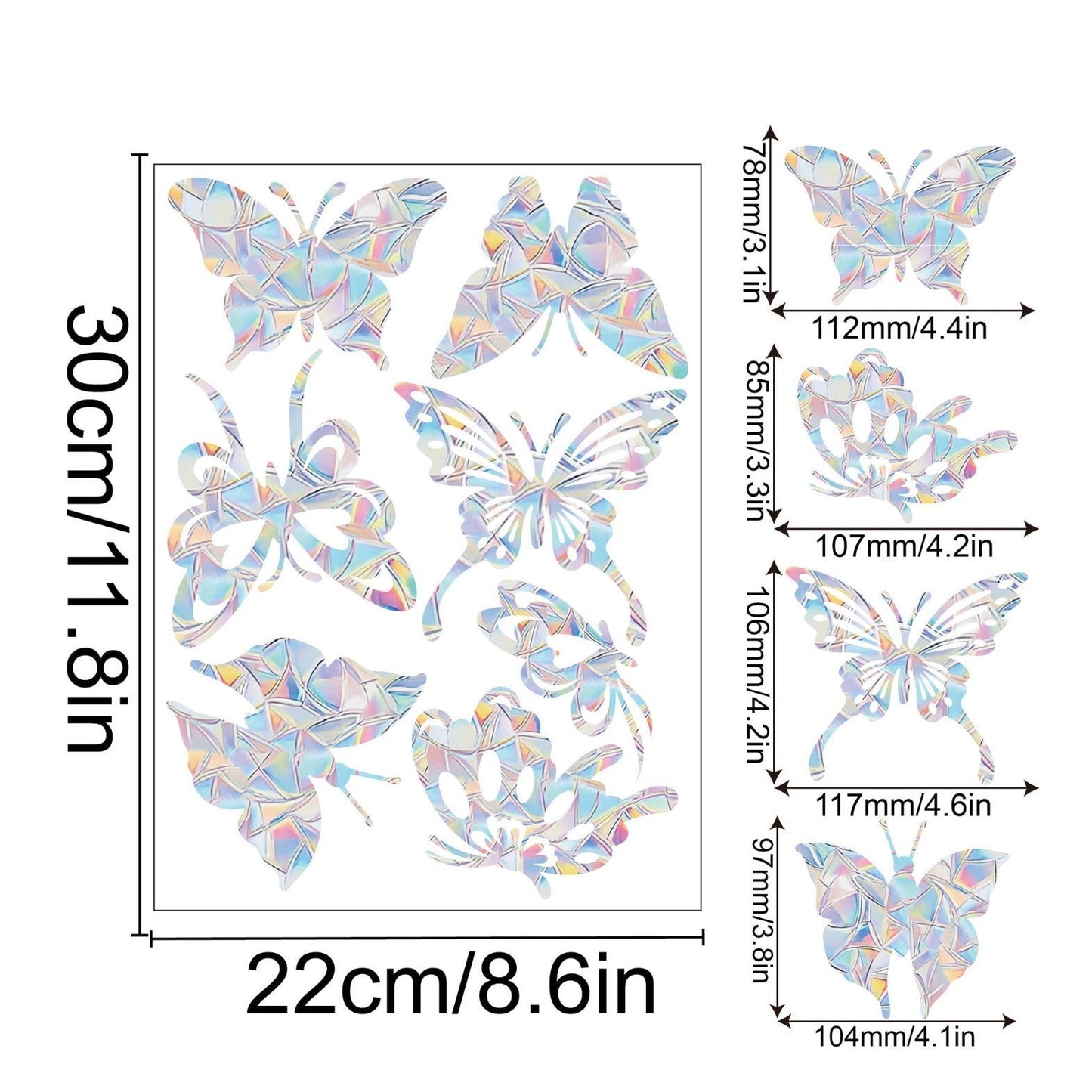 Sandsberg | Regenbogen Fenster Sticker