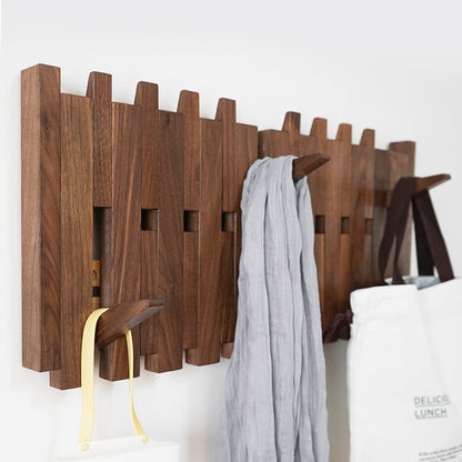 HarmonyHook - Stilvolles verstellbares Holz-Wandregal