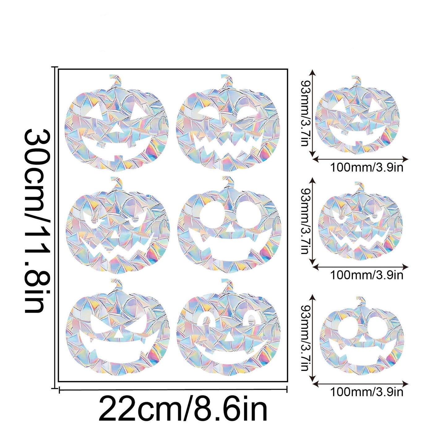 Sandsberg | Regenbogen Fenster Sticker