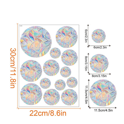 Sandsberg | Regenbogen Fenster Sticker