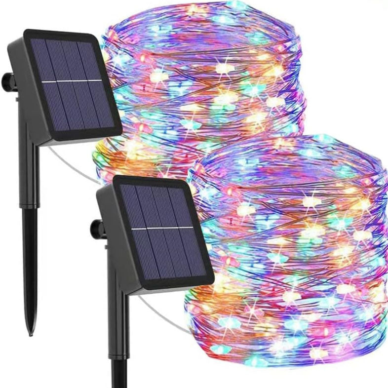 Sandsberg | Wasserfeste Lichterkette mit Solarenergie