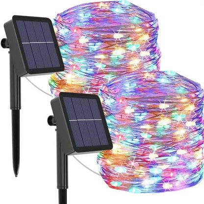 Sandsberg | Wasserfeste Lichterkette mit Solarenergie