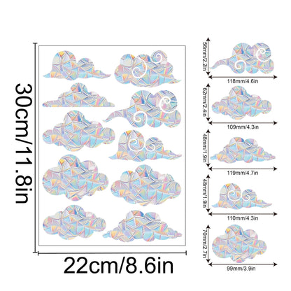 Sandsberg | Regenbogen Fenster Sticker