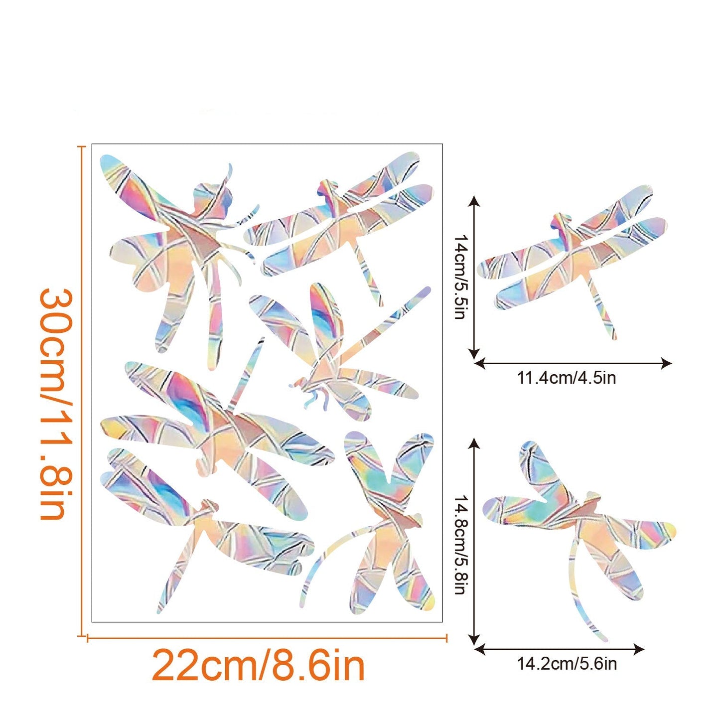 Sandsberg | Regenbogen Fenster Sticker