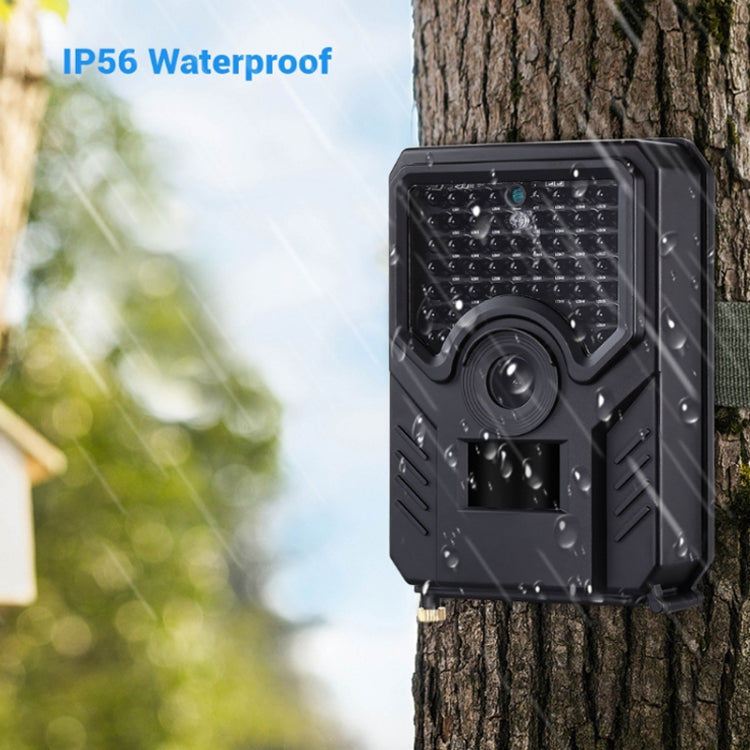 Sandsberg | PR-200B 120 Grad Weitwinkelobjektiv IP56 Wasserdicht 12MP 1080P HD Infrarot Jagd Trail Kamera, Unterstützung TF Karte, PIR Entfernung: 10-15m (Schwarz)
