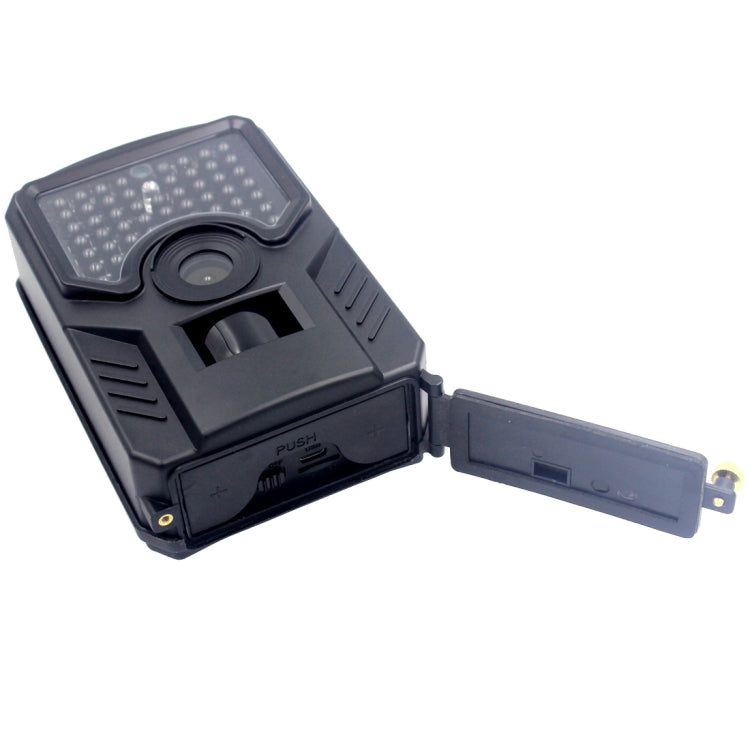 Sandsberg | PR-200B 120 Grad Weitwinkelobjektiv IP56 Wasserdicht 12MP 1080P HD Infrarot Jagd Trail Kamera, Unterstützung TF Karte, PIR Entfernung: 10-15m (Schwarz)