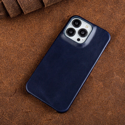 Ölwachs Echtes Leder Apple iPhone Hülle
