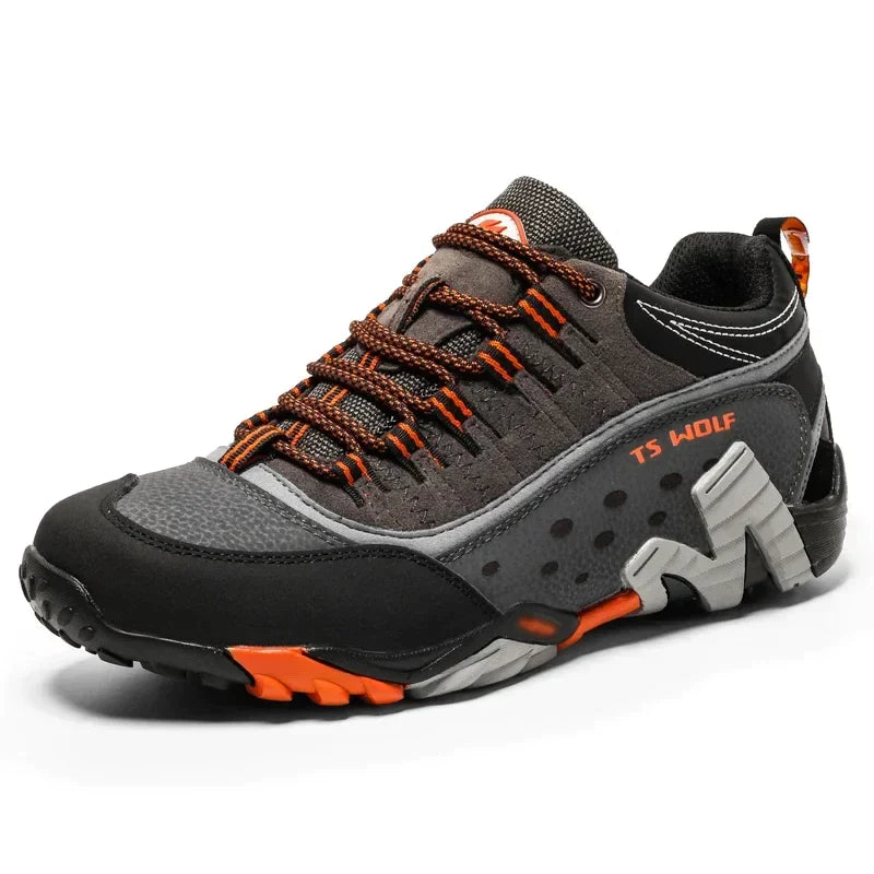 MOSES | Outdoor Lover Wanderschuhe für Männer | Wasserdichte Echtleder Wanderschuhe