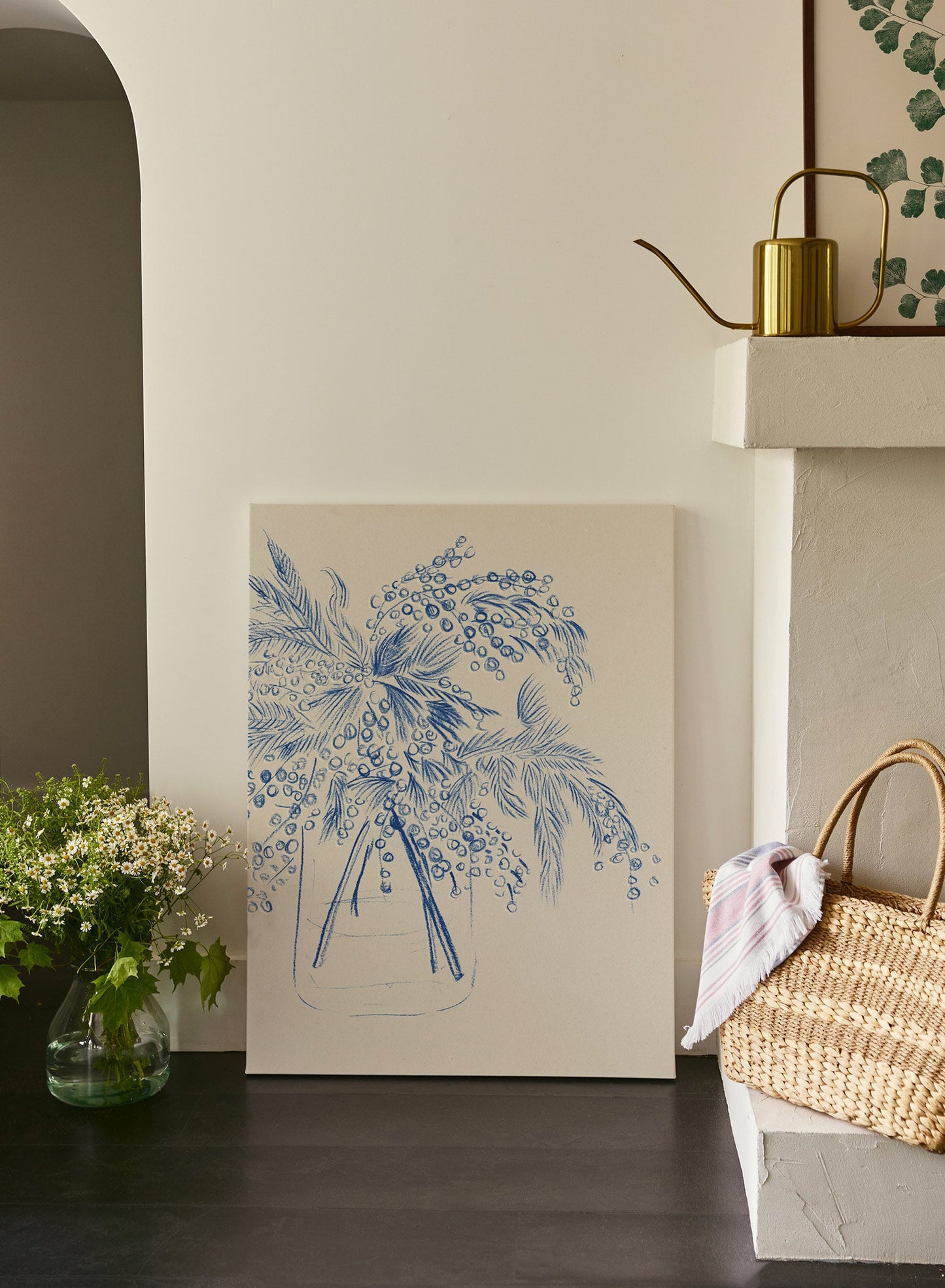 Sandsberg | Blau-quet, Canvas