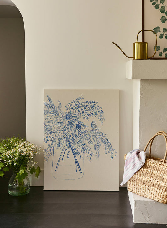 Sandsberg | Blau-quet, Canvas