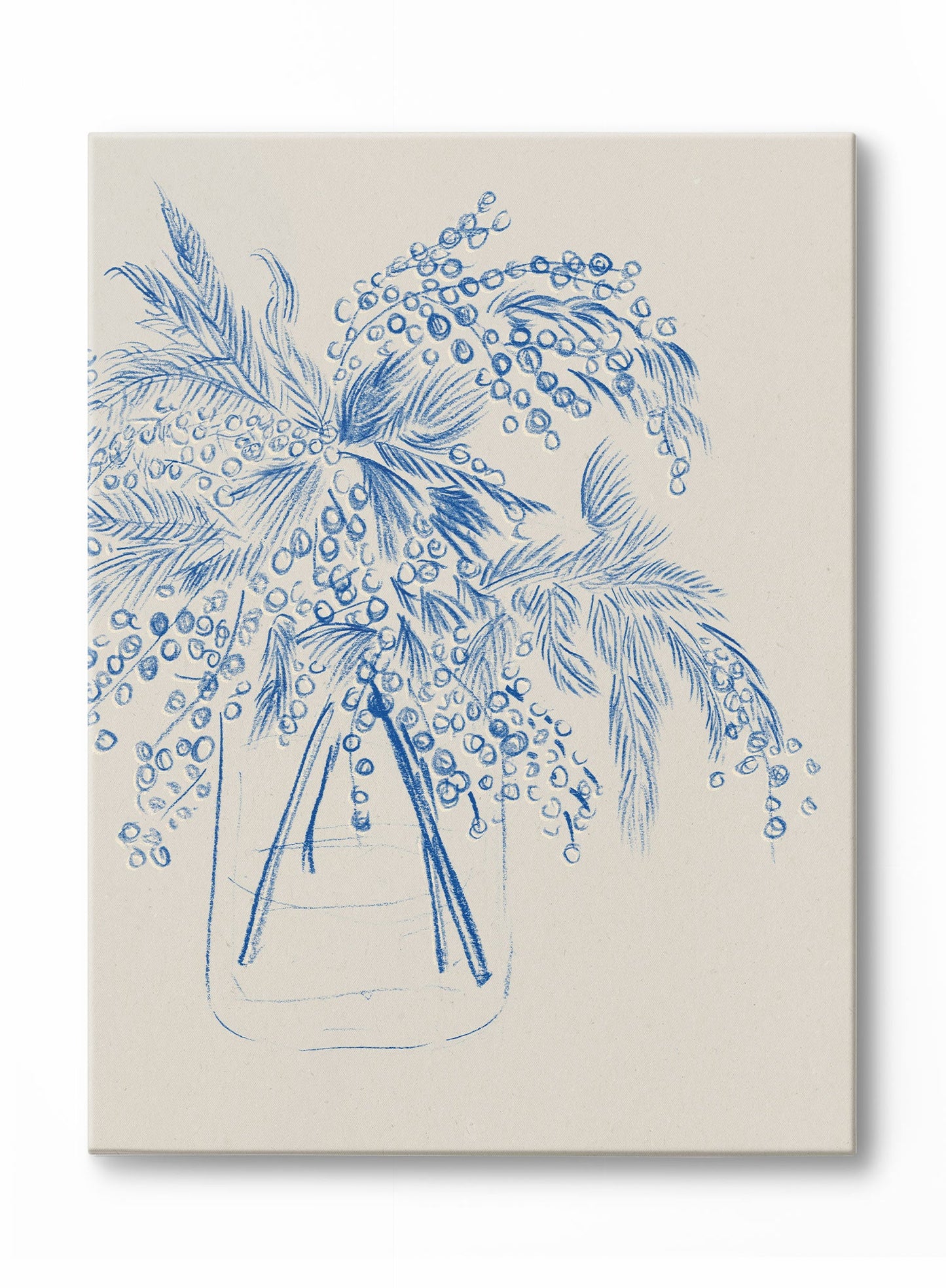 Sandsberg | Blau-quet, Canvas