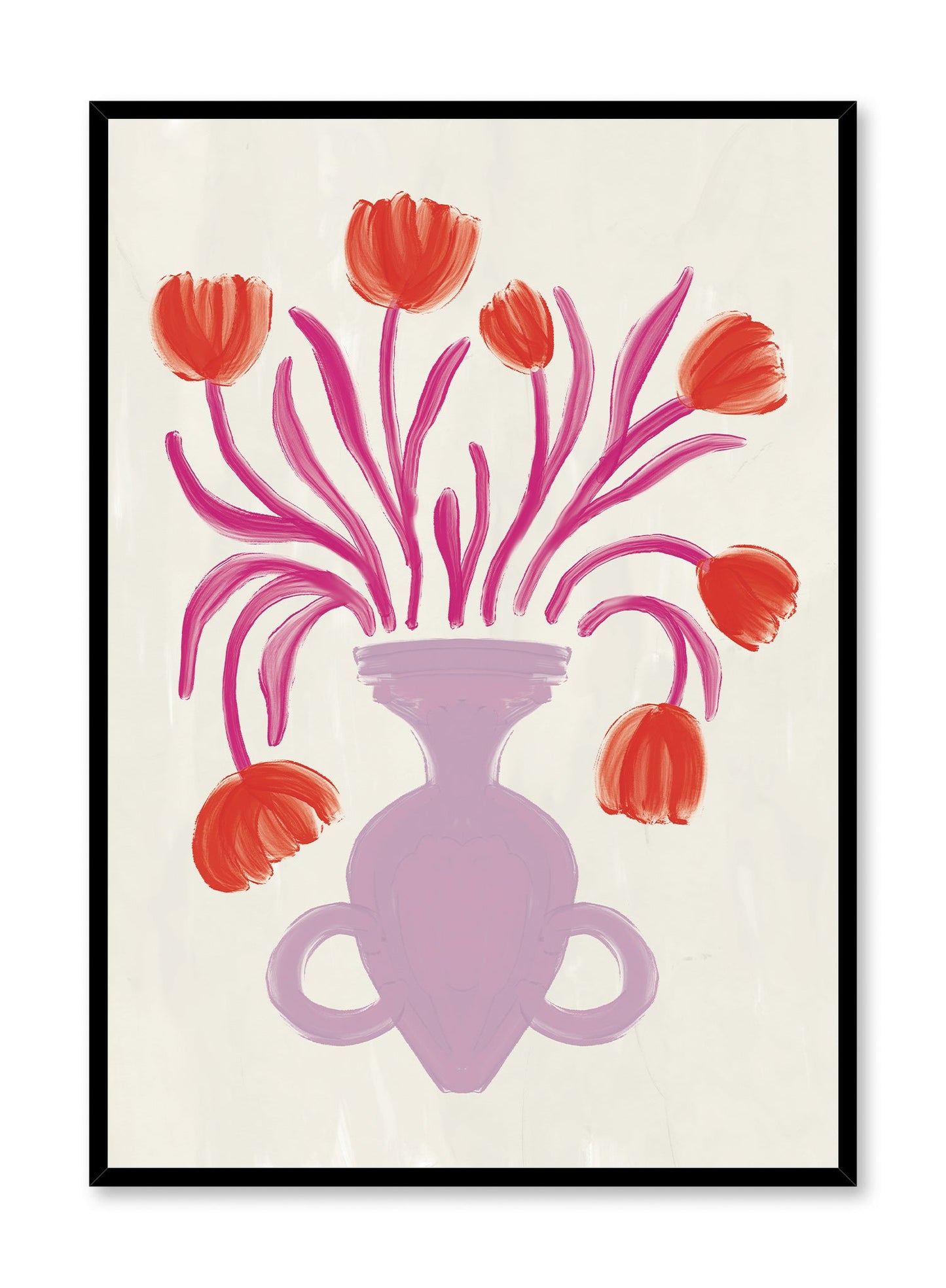 Sandsberg | Gartenjuwelen in Orange, Poster