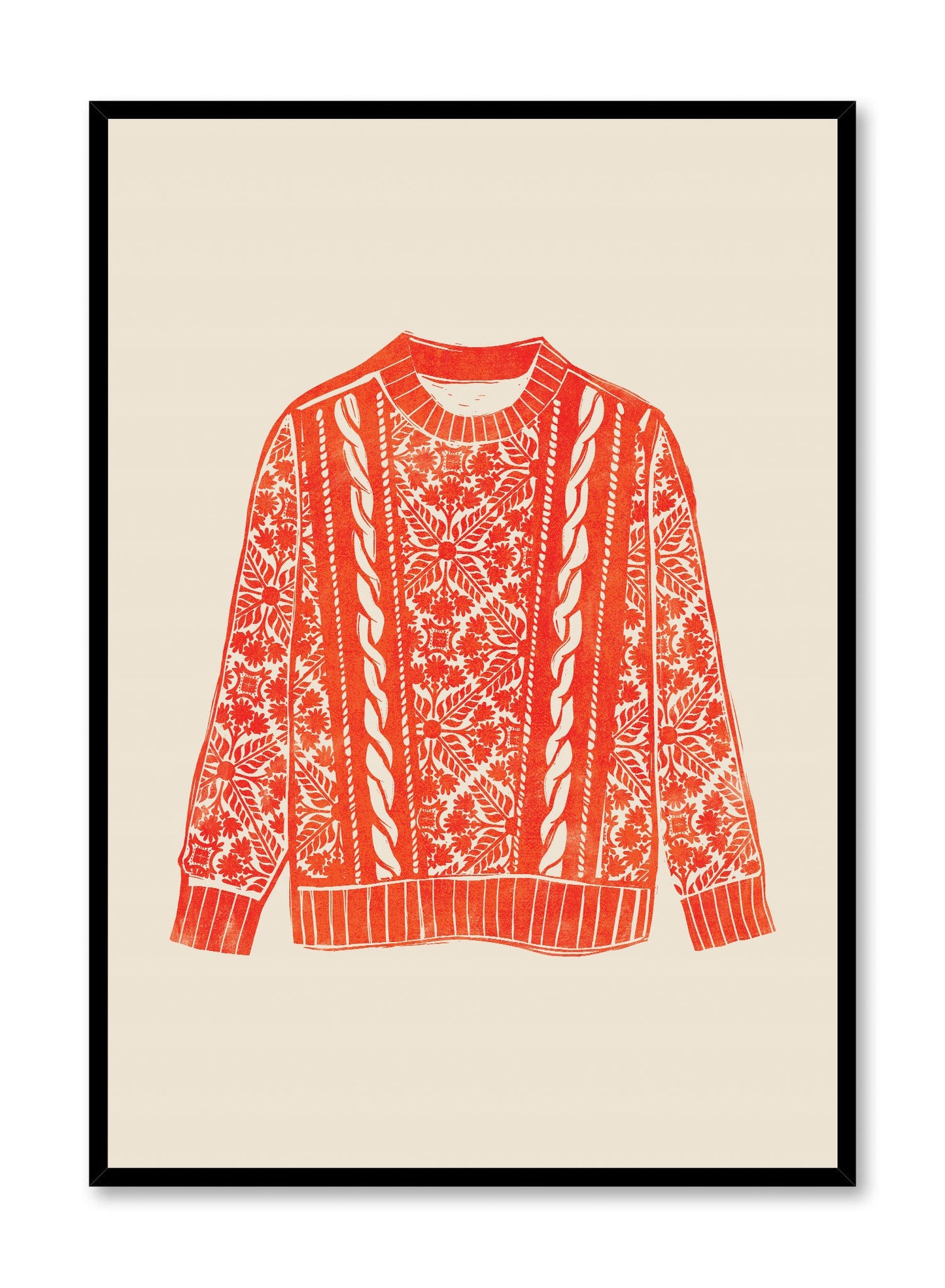 Sandsberg | Fair Isle Pullover, Poster