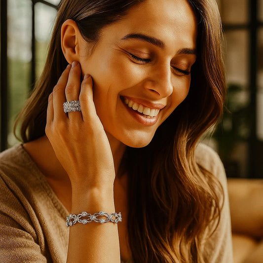 Sandsberg | 2-in-1-Magischer erweiterbarer Ring und Armband