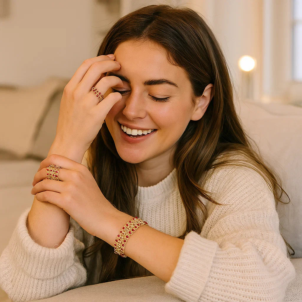 Sandsberg | 2-in-1-Magischer erweiterbarer Ring und Armband