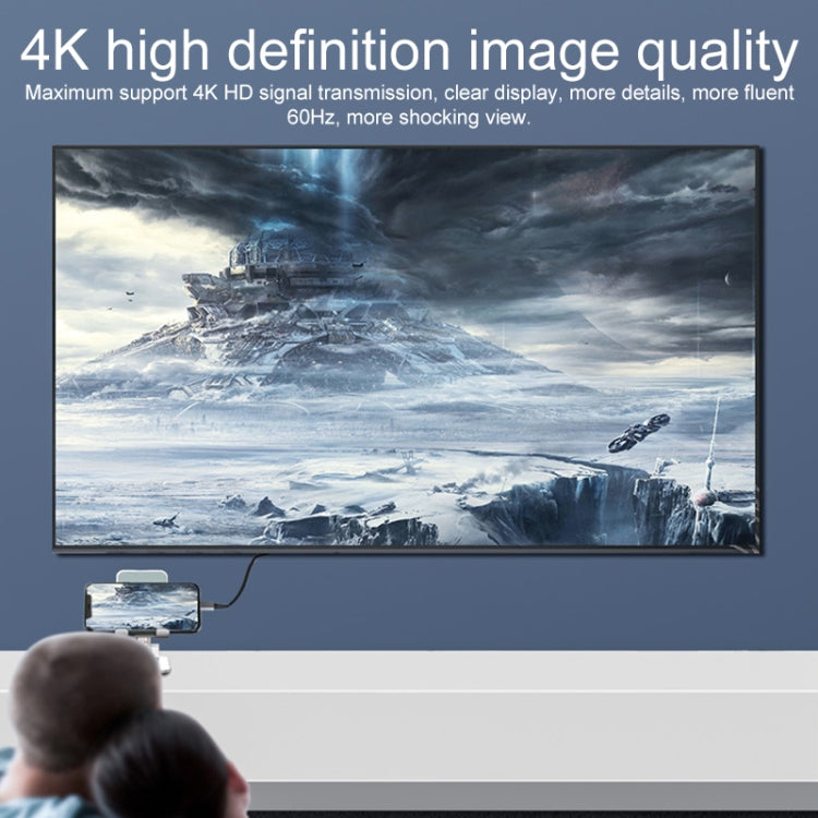 Sandsberg | 2 in 1 4K 60Hz Mini DP Männlich zu USB-C / Type-C Lade + USB-C / Type-C Weiblich Adapter