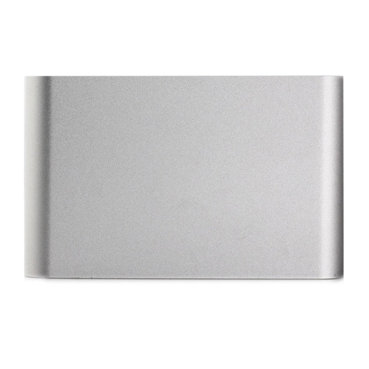 Sandsberg | P27 Metallabdeckung Micro USB zu HDMI + VGA HDTV Converter Digital AV Adapter, Power by EZCast, Unterstützung für iOS / Android / Windows System (Silber)