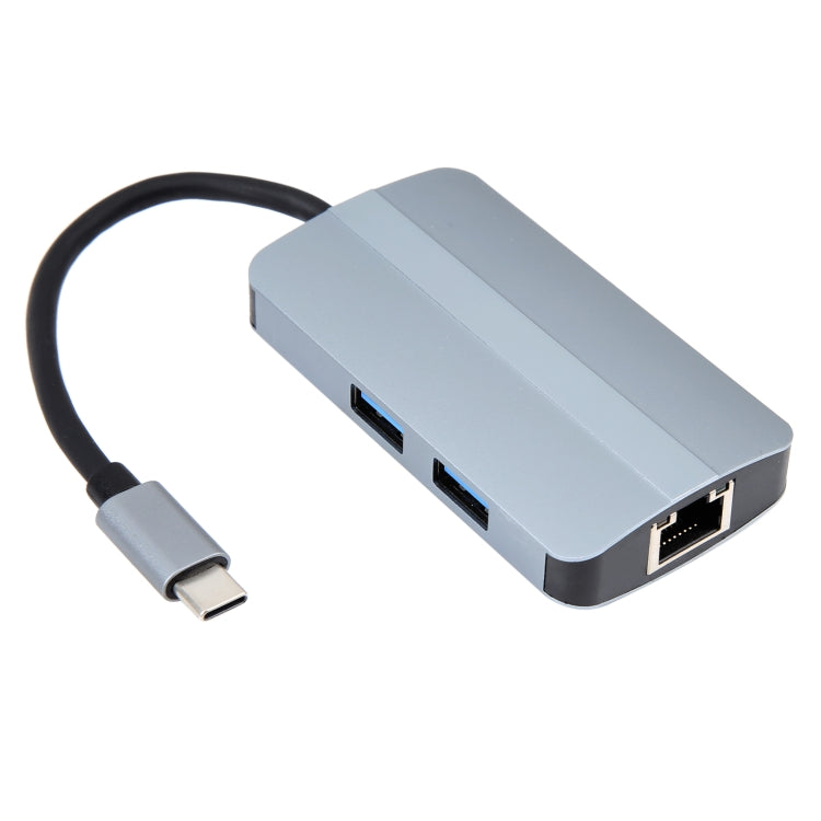 Sandsberg | BYL-2203 6 in 1 USB-C / Type-C zu USB Multifunktionale Dockingstation HUB Adapter
