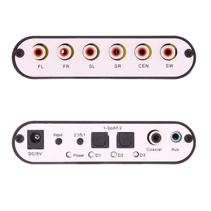Sandsberg | NEWKENG 51R DTS / AC3 zu Analog 5.1 Audio / Stereo Audio Digital Audio Wandler Decoder