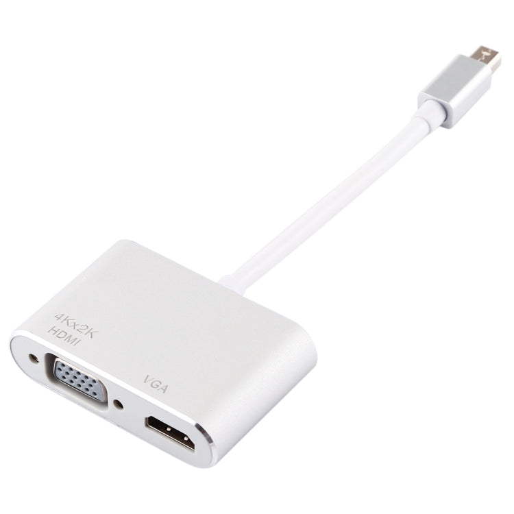 Sandsberg | 2 in 1 4Kx2K Mini DisplayPort zu VGA & HDMI Adapter (Silber)