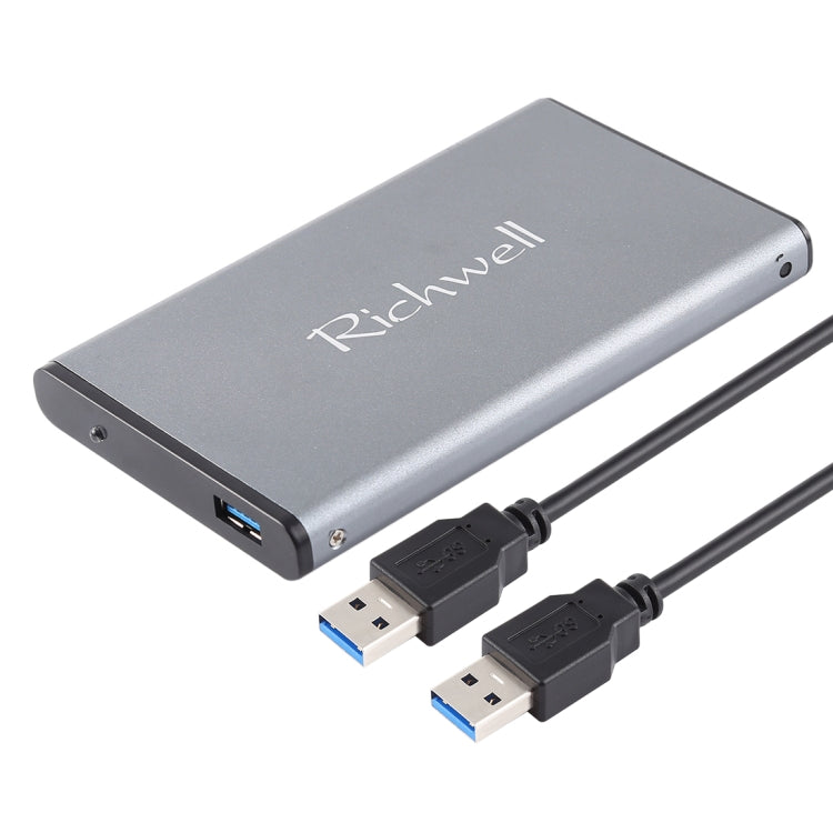 Sandsberg | Richwell SATA R2-SATA-160GB 160GB 2.5 Zoll USB3.0 Super Speed Schnittstelle Mobile Festplatte (Grau)