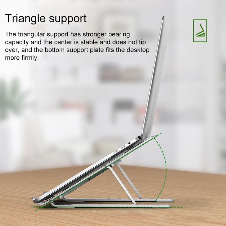 Sandsberg | Tragbarer verstellbarer Laptopständer Desktop-Höhenverstellung Rack Faltung Wärmeableitung Halter, Stil: Ventilator