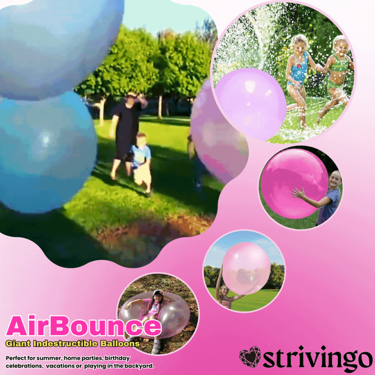 AirBounce Riesige Unzerstörbare Ballons