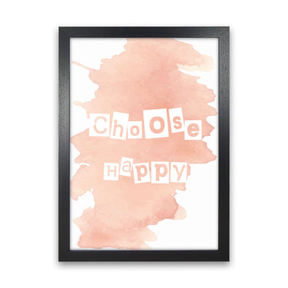 Sandsberg | Wählen Sie Happy Peach Aquarell Modern Print
