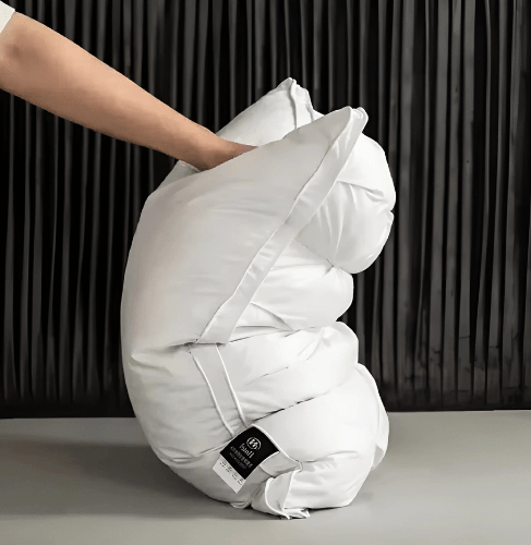 Sandsberg | Luxuriöses Gänsedaunenkissen für erholsamen Schlaf