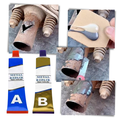 Reparaturpaste für Industrie-Metall