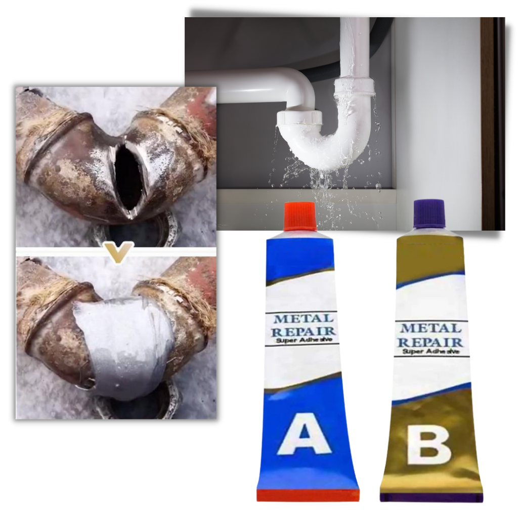 Reparaturpaste für Industrie-Metall