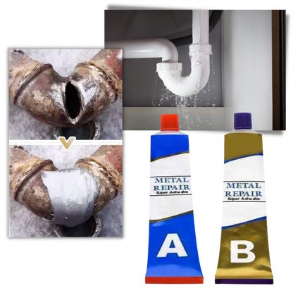 Reparaturpaste für Industrie-Metall