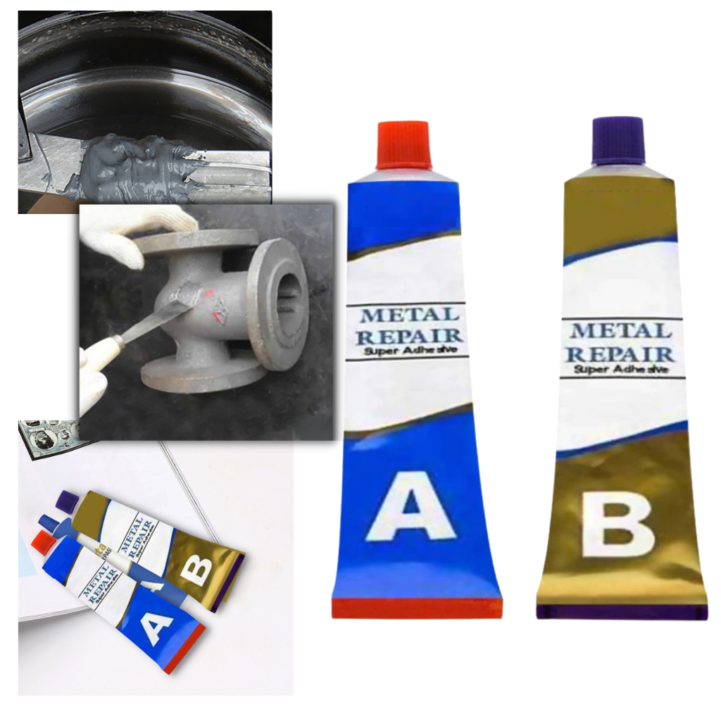 Reparaturpaste für Industrie-Metall