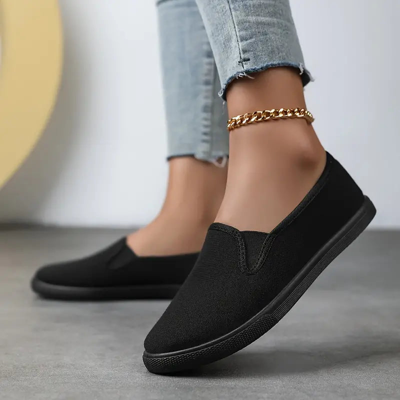 Damen klassische Canvas Slipper