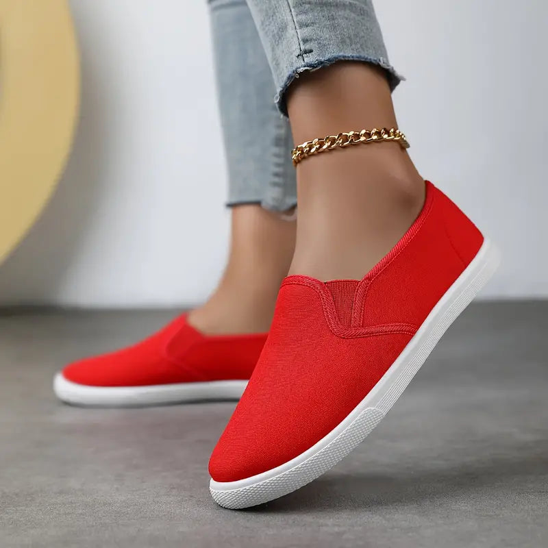Damen klassische Canvas Slipper