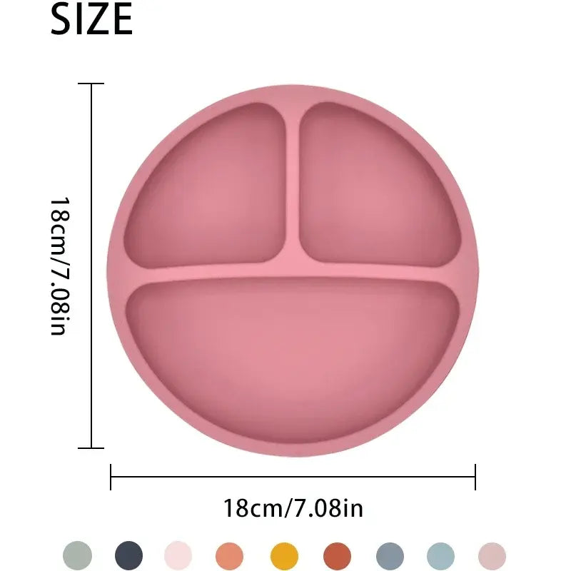 Baby-Silikon-Teller-Set