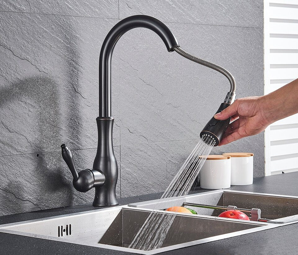 Sandsberg | Ausziehbarer Küchenwasserhahn