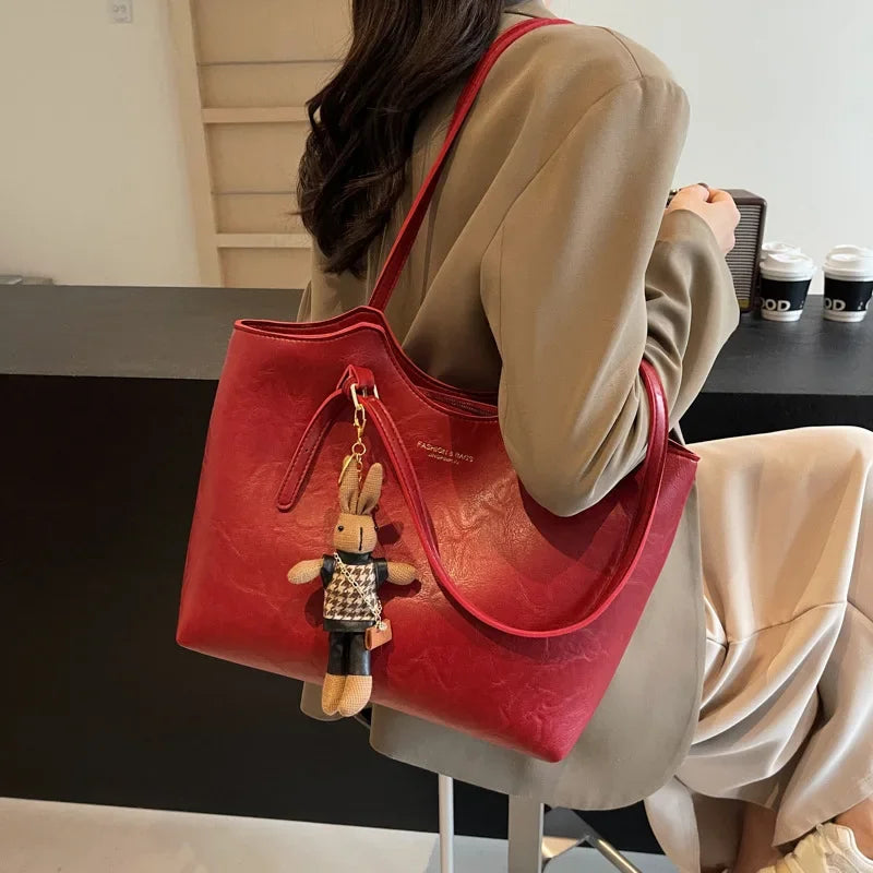 Sandsberg | Mirella | Klassische Damen-Shopper-Tasche mit Charme – Elegant, Geräumig & Zeitlos