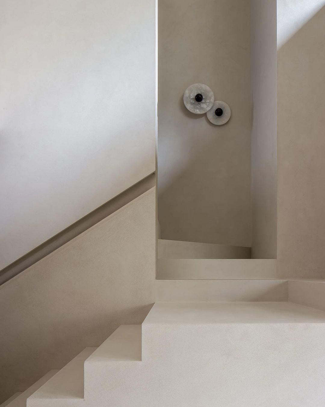 Sandsberg | LuxeMarble – Runde Marmor Wandleuchte für schicke Beleuchtung