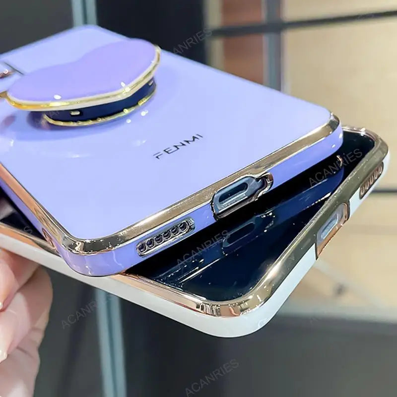 Luxus Liebe Herz Halter Beschichtungsgehäuse Für Samsung