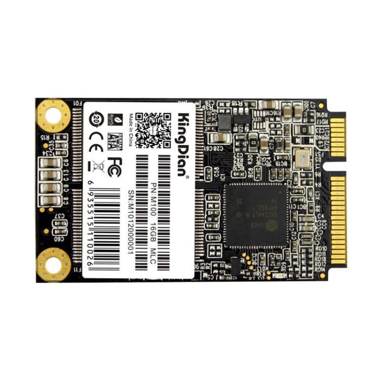 Sandsberg | Kingdian M100 16GB Solid State Drive / mSATA Festplatte für Desktop / Laptop